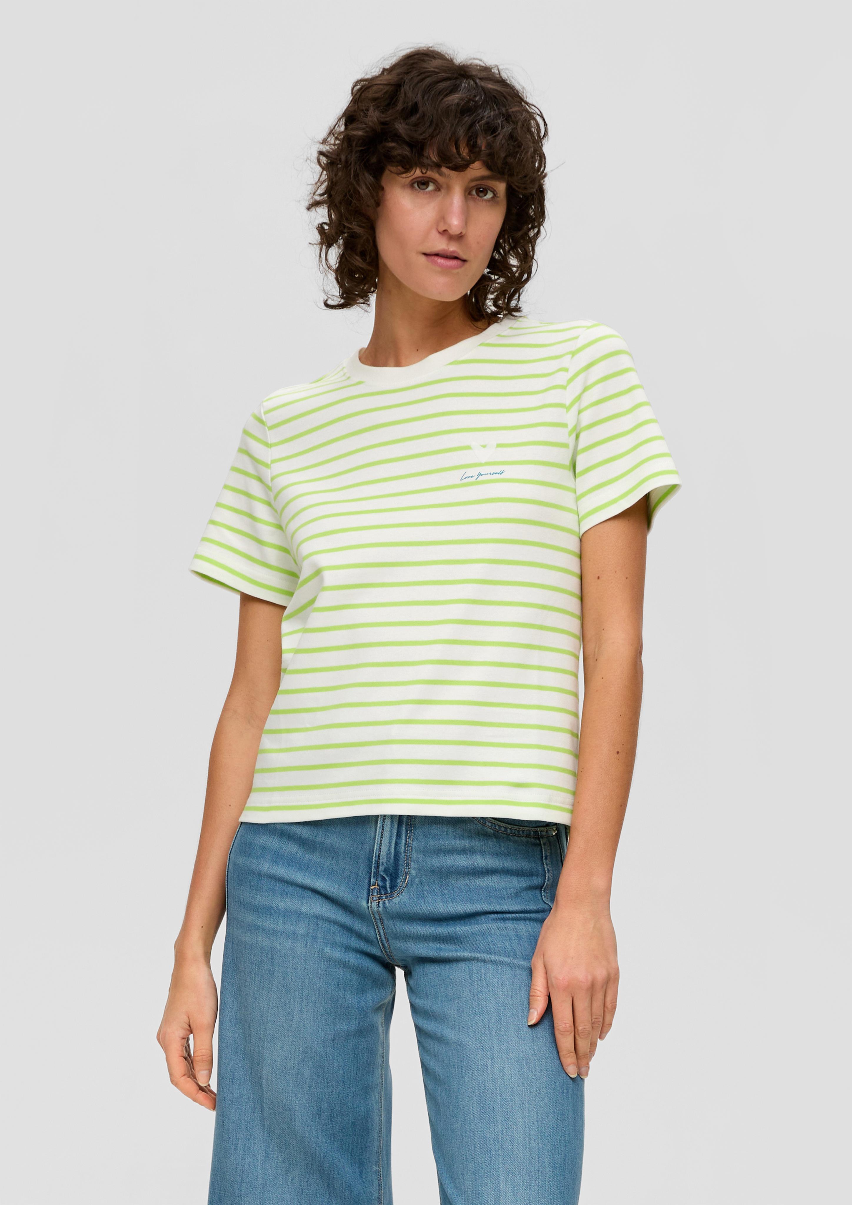 T-Shirt mit Streifenmuster  2141812-74G2