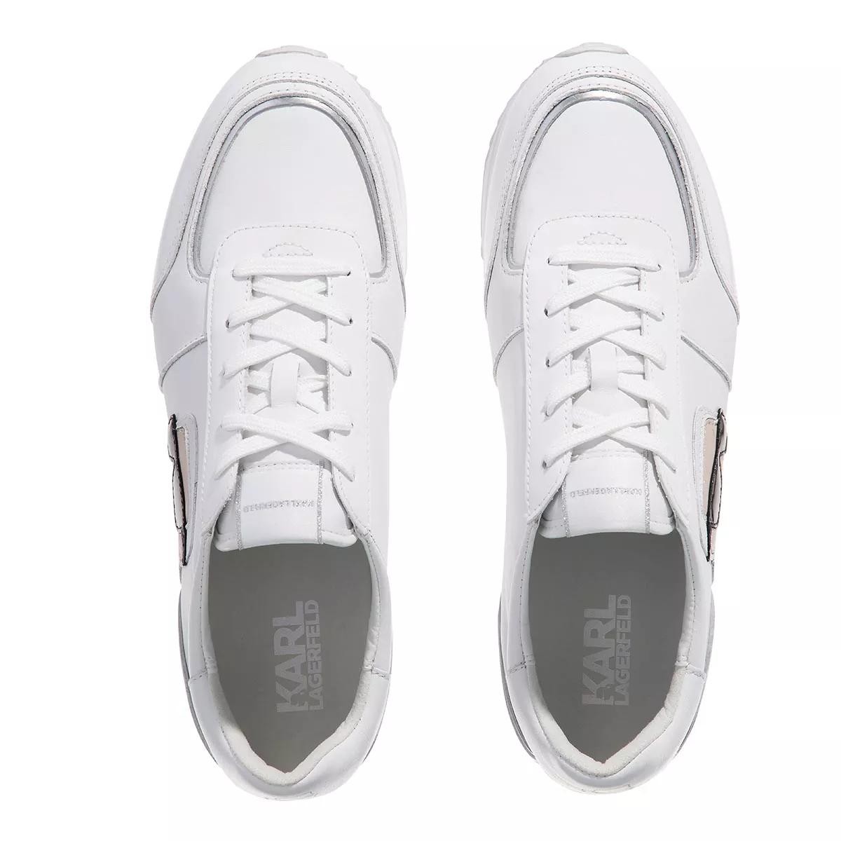 LAGERFELD Freizeit Schnürer weiss Low-Top Sneaker