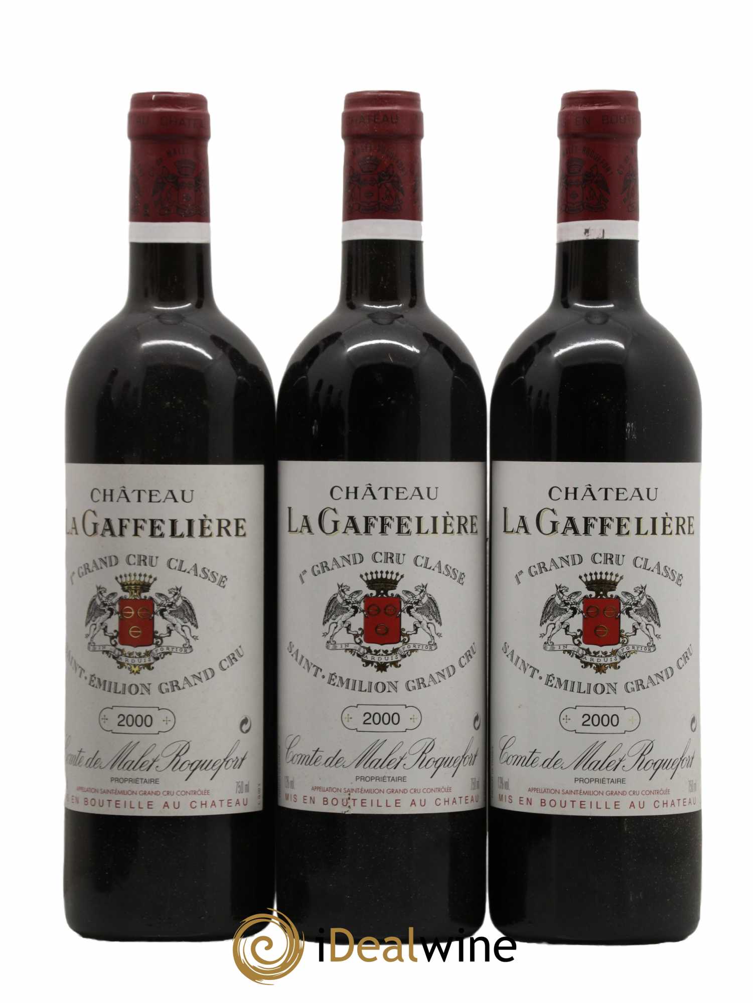 Château la Gaffelière 1er Grand Cru Classé B  2000 - Lot de 12 Bouteilles