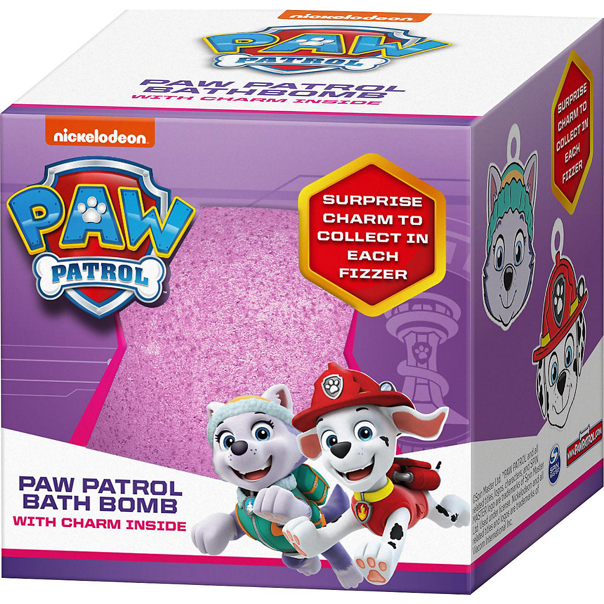 Paw Patrol Bath Fizzer With Charms