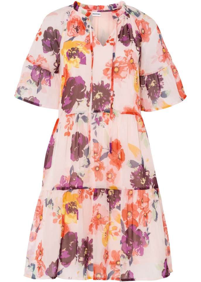 Kleid mit Blütendruck