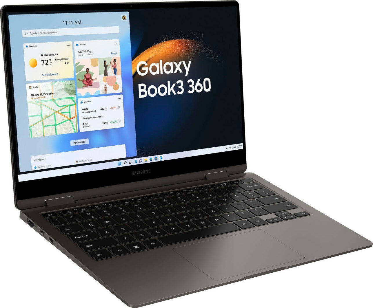 Samsung Galaxy Book3 360 Notebook (33,78 cm/13,3 Zoll, Intel Core i5 1340P, Iris Xe Graphics, 512 GB SSD)