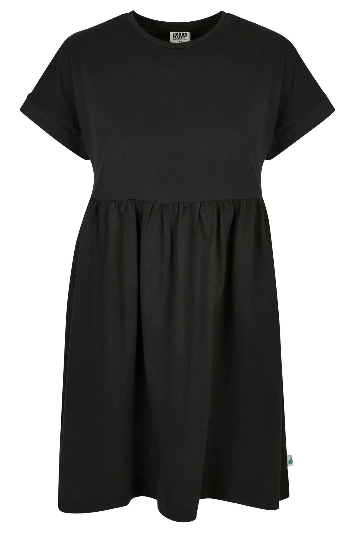 Urban Classics  Damen Ladies Organic Empire Volant T-Shirt-Kleid