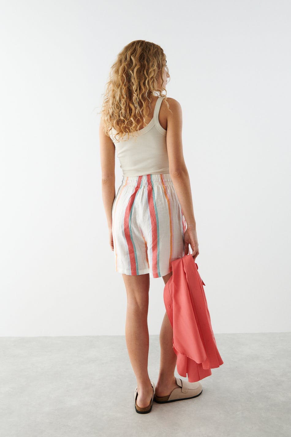 Disa linen shorts