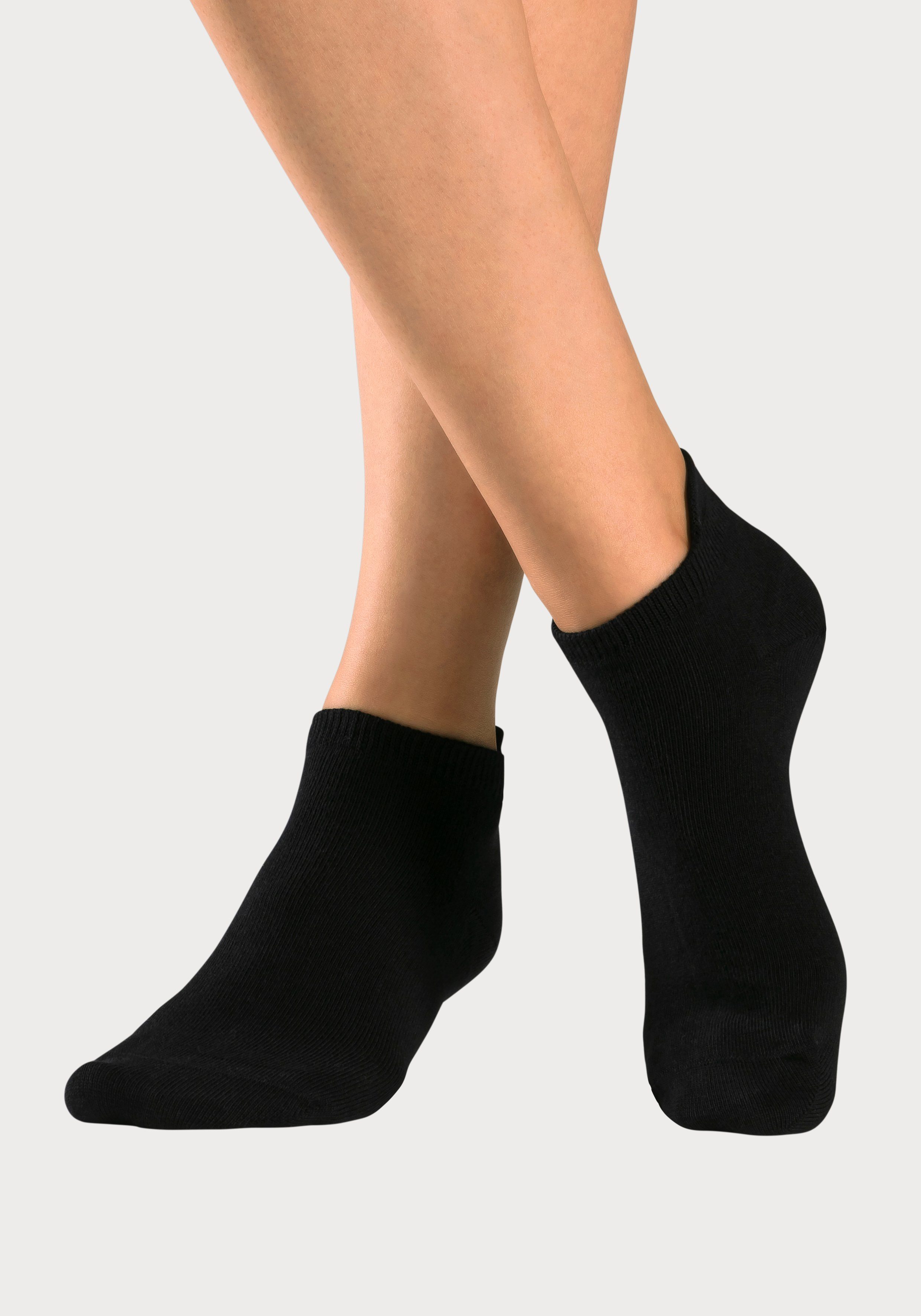 H.I.S Sneakersocken (Packung, 8-Paar) mit verlängertem Bündchen hinten
