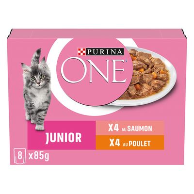 PURINA ONE Junior 8 x 85 g