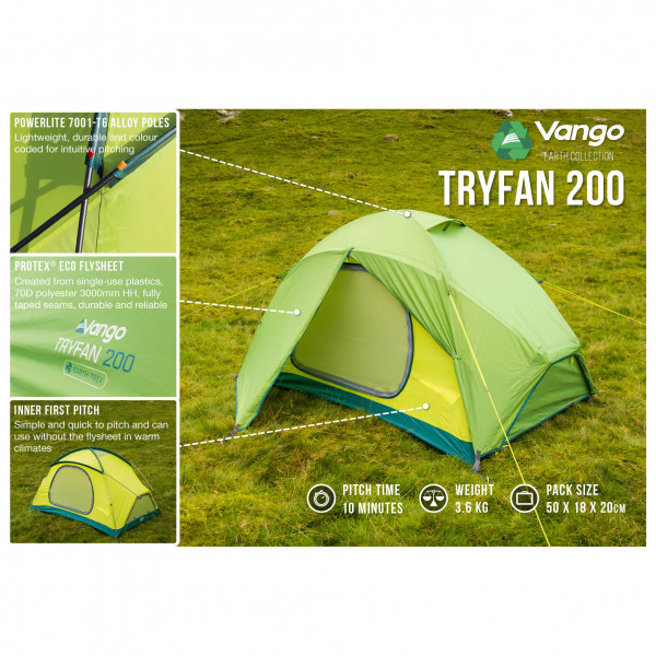 Vango - Tryfan 200 - 2-Personen Zelt
