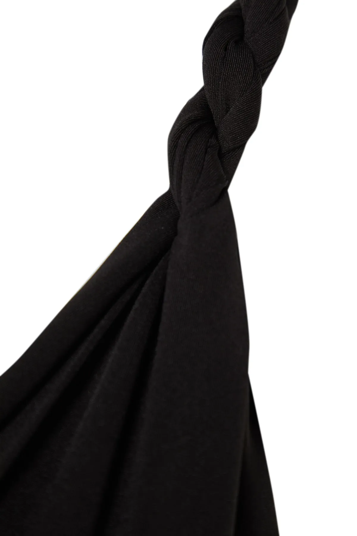 Trendyol Collection  X Zeynep Tosun Schwarzes Bügel-Bustier mit detailliertem Bügel TCLSS23BS00009