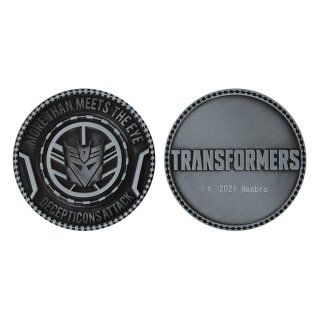 Transformers Medaillen-Set Autobots & Decepticons Limited Edition (2)