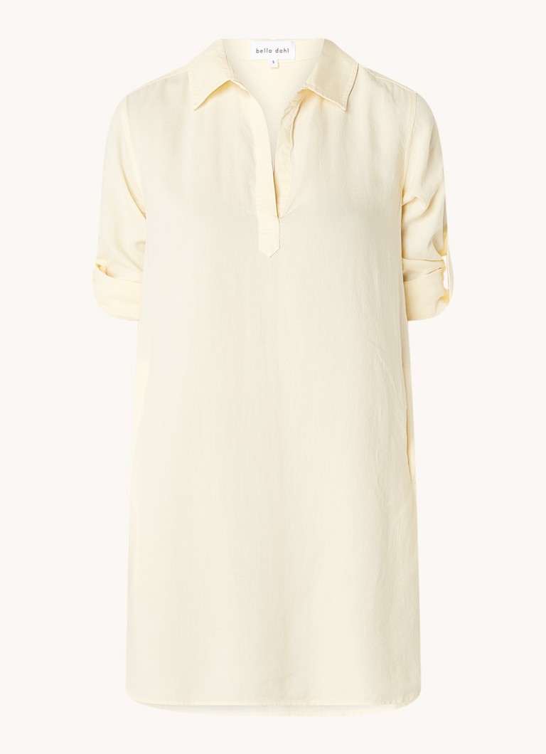 Rochie scurtă tunică Bella Dahl Lyocell