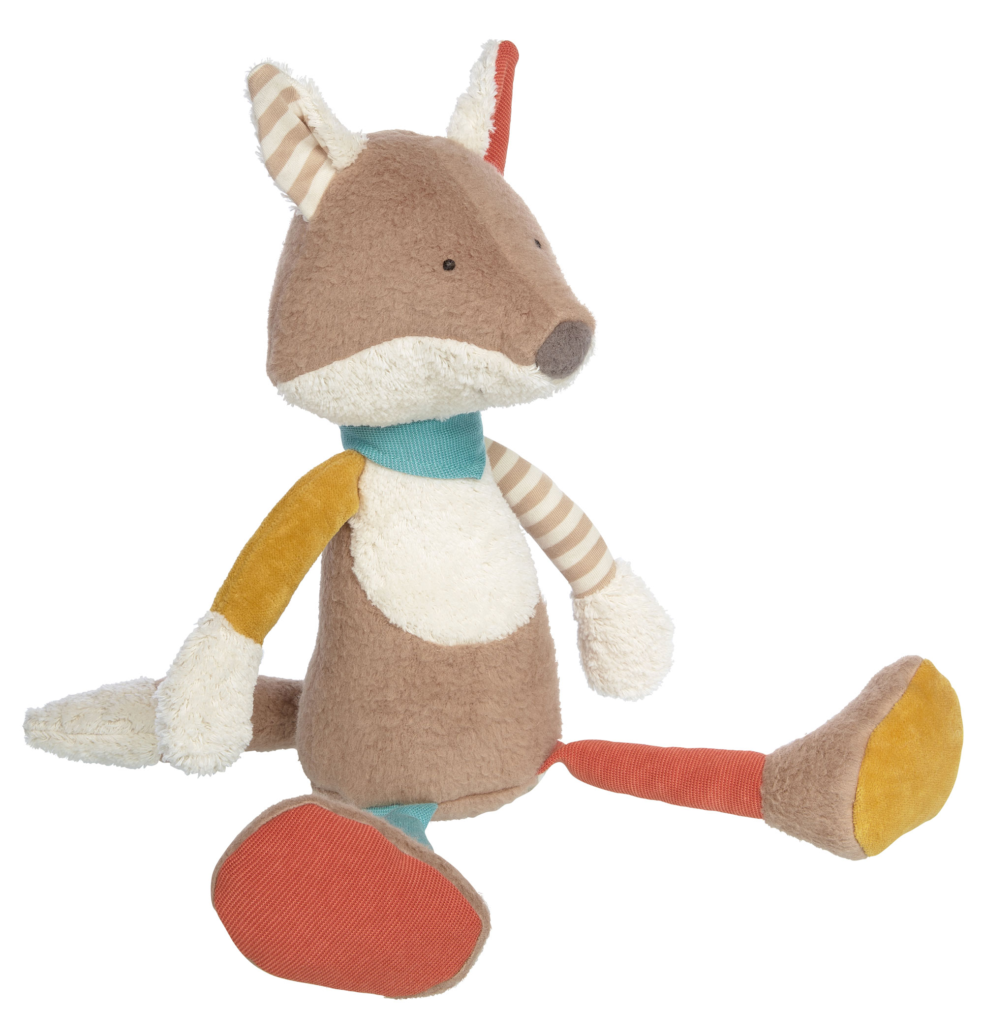 Patchwork Kuscheltier Fuchs, Green Collection