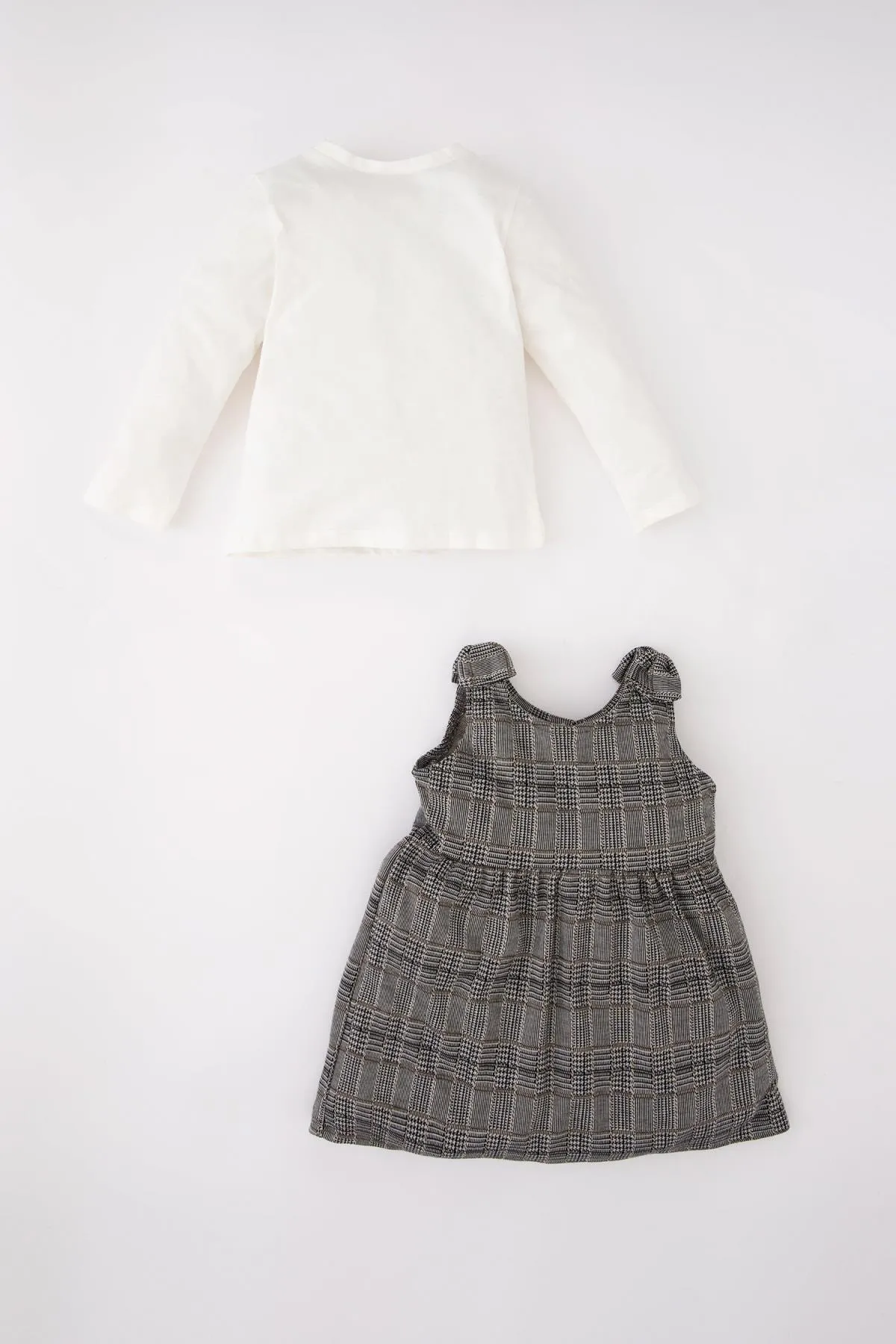 DeFacto  Kariertes 2-teiliges Baby-Set für Mädchen