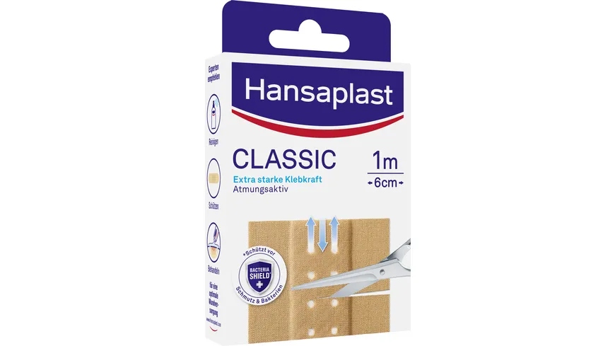 Hansaplast Classic Pflaster 1 m