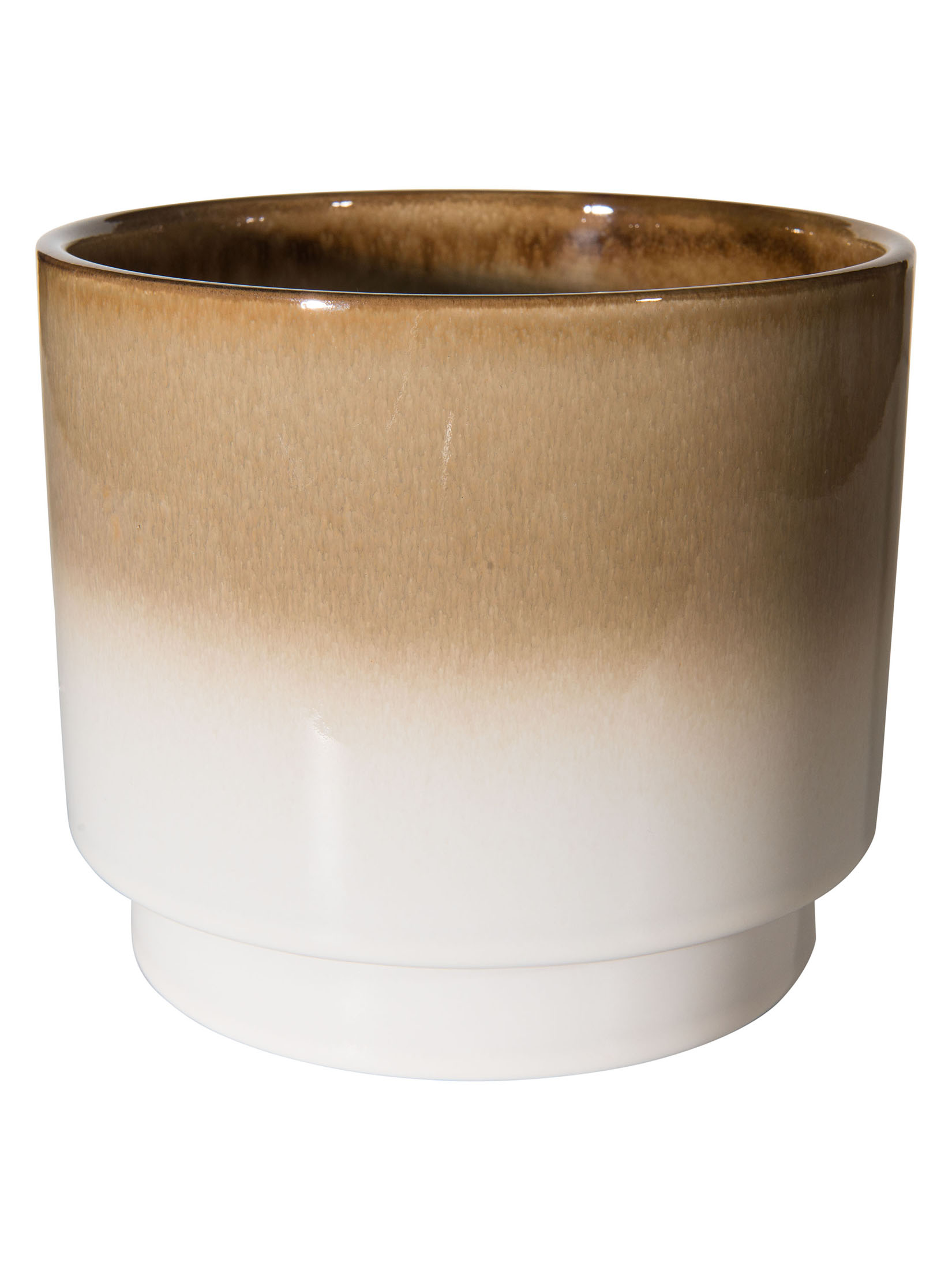 Sunbo Pflanztopf, Beige-Weiss