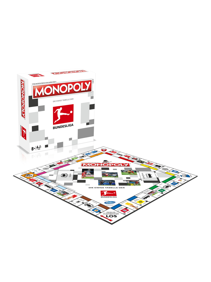 Winning Moves Monopoly - Bundesliga Brettspiel Gesellschaftsspiel Partyspiel in bunt günstig kaufen onesize