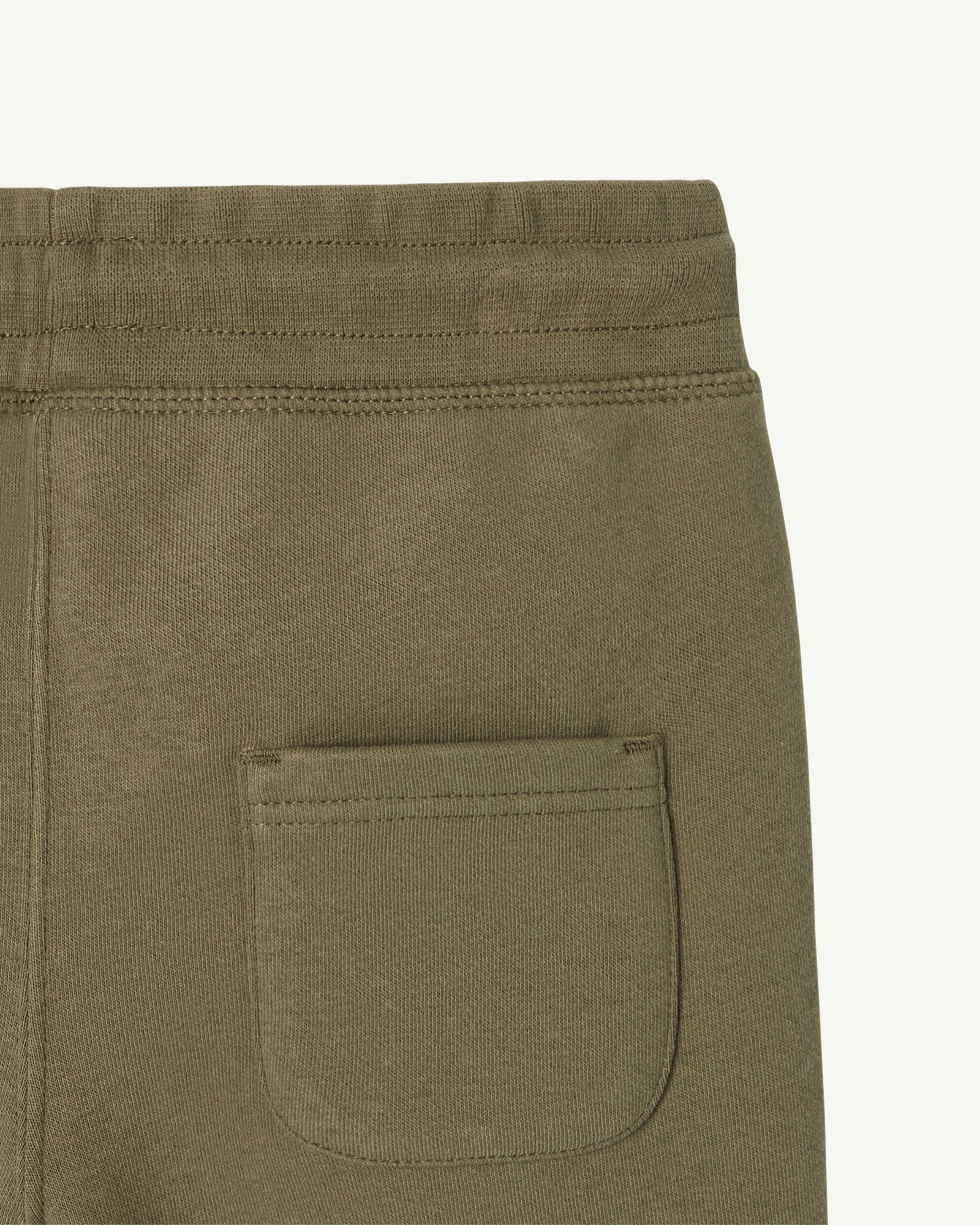 Short enfant en coton biologique Army Pereira