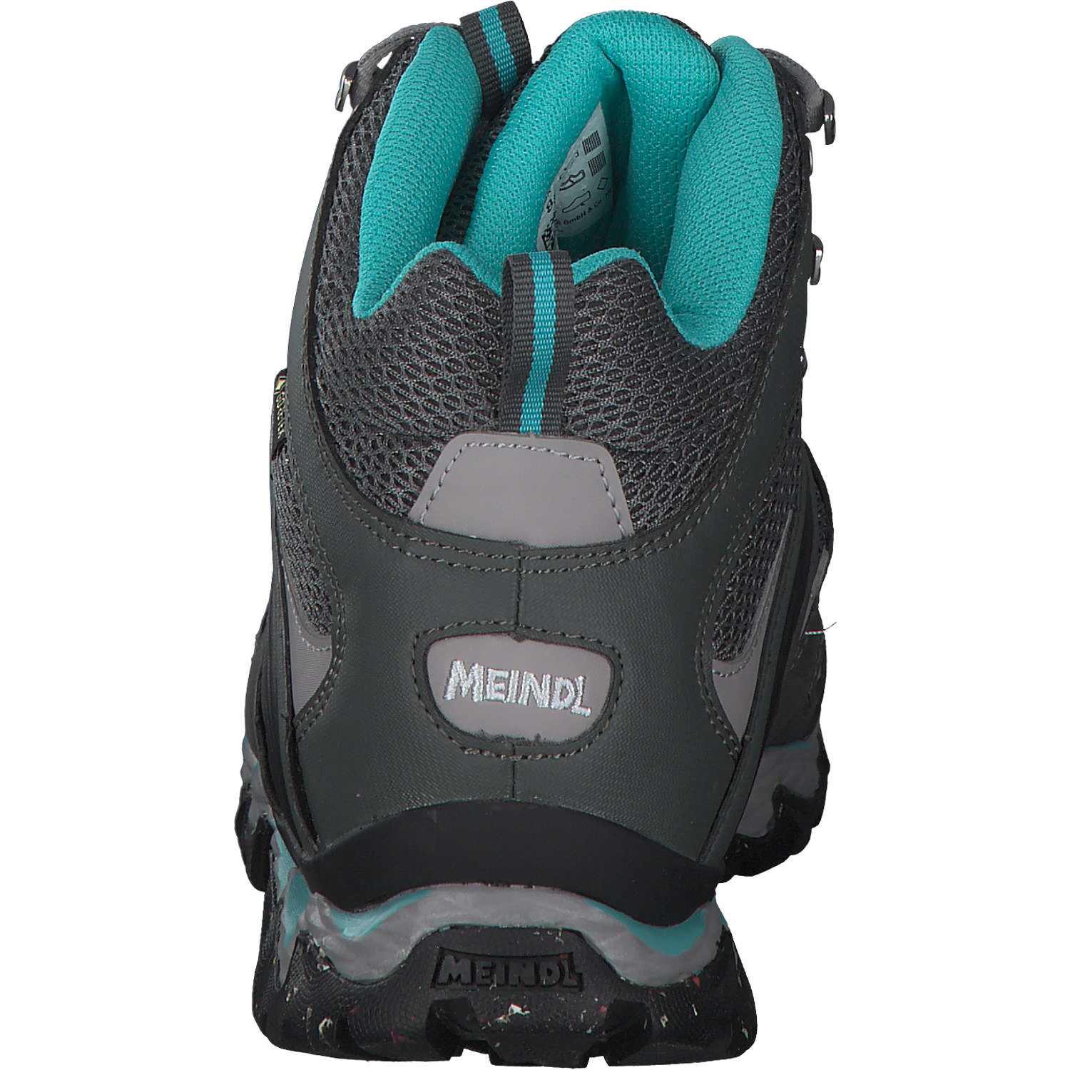 Meindl Respond Mid II GTX 4686, Wanderstiefel, Damen, anthrazit/türkis