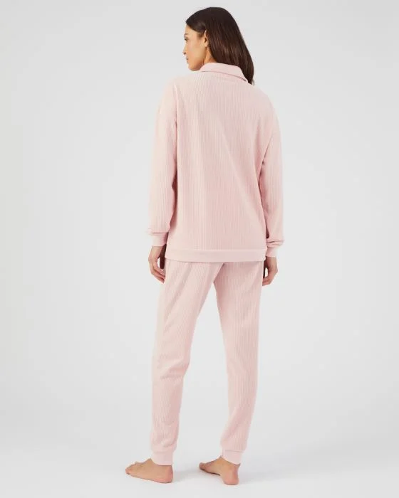 Pyjama velours côtelé chaud et doux Thermolactyl