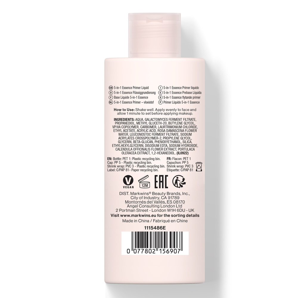 wet n wild 5-in-1 Essence Primer Liquid - Base liquide 5-en-1