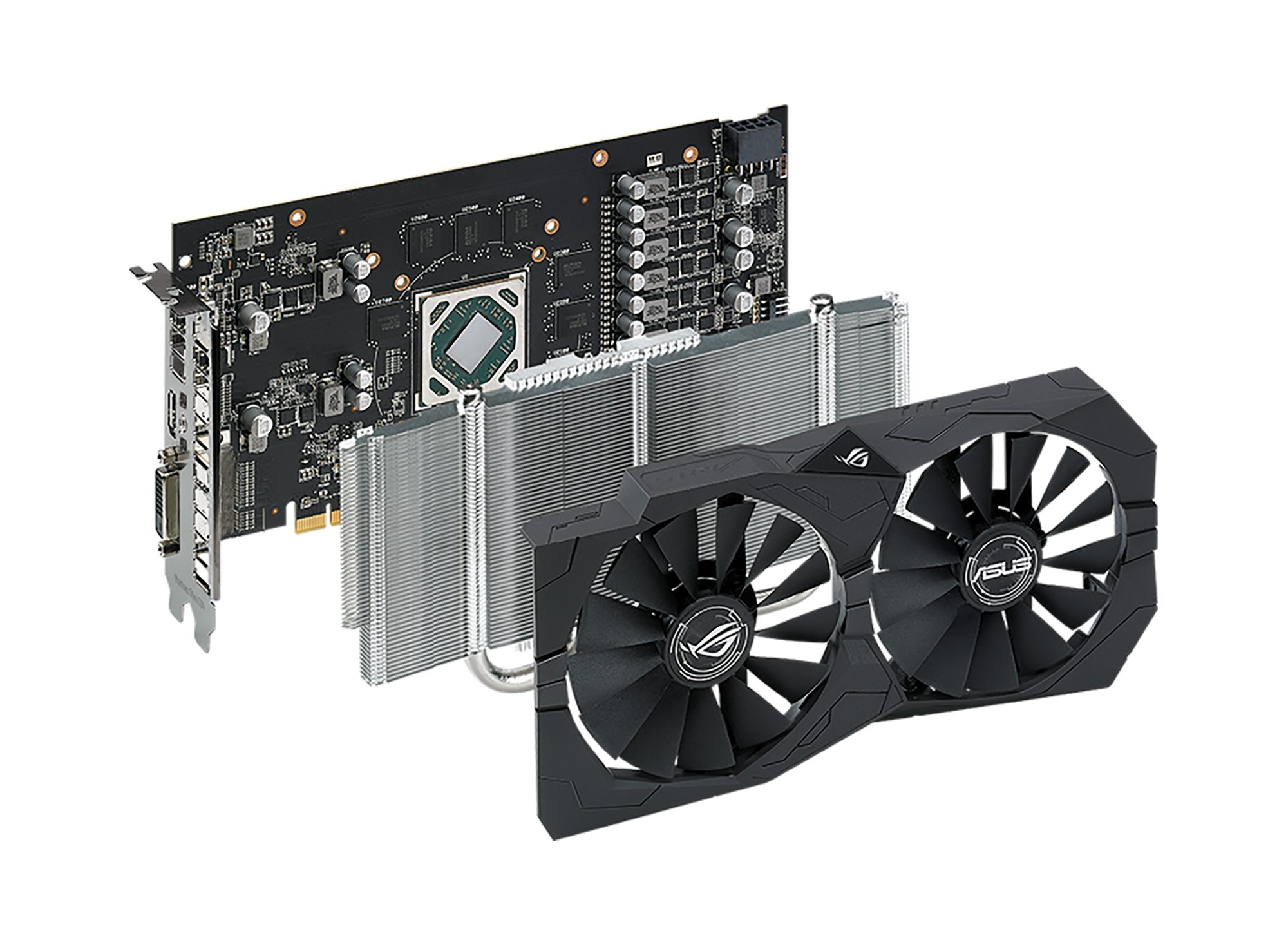 Asus ROG-STRIX-RX560-4G-V2-GAMING Grafikkarte (4 GB)