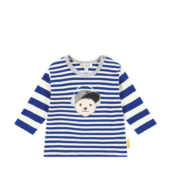 T-Shirt langarm, dunkelblau für Jungs