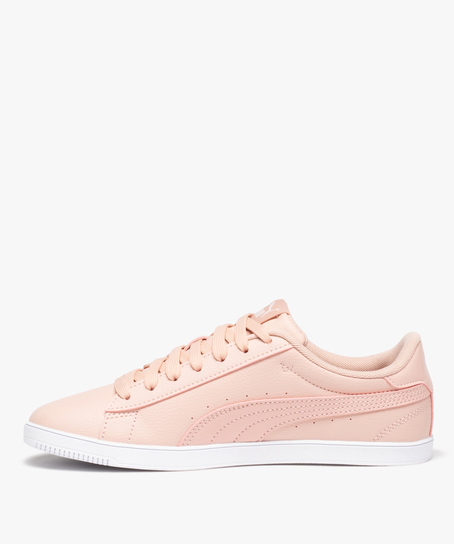 Baskets femme à lacets unies – Puma Vikkylopro beige | GEMO