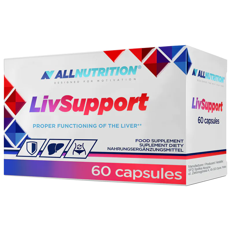 Allnutrition Livsupport, podrška za jetru, kapsule