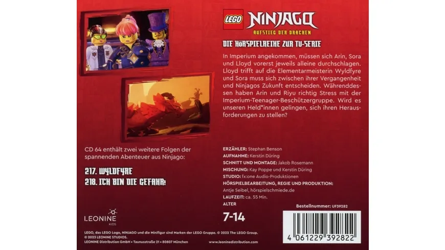 LEGO Ninjago (CD 64)