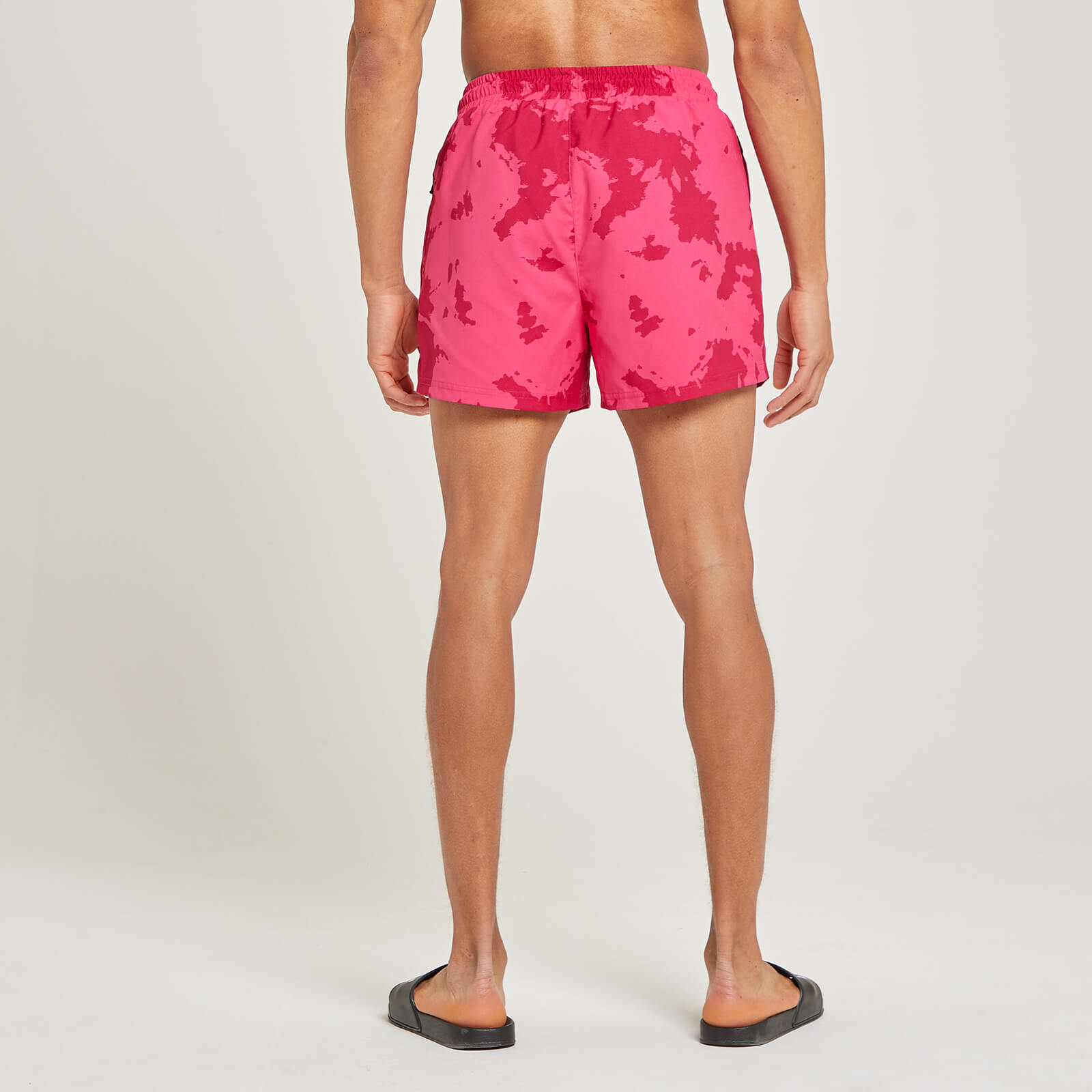 Short de bain à imprimé MP Atlantic pour hommes – Magenta