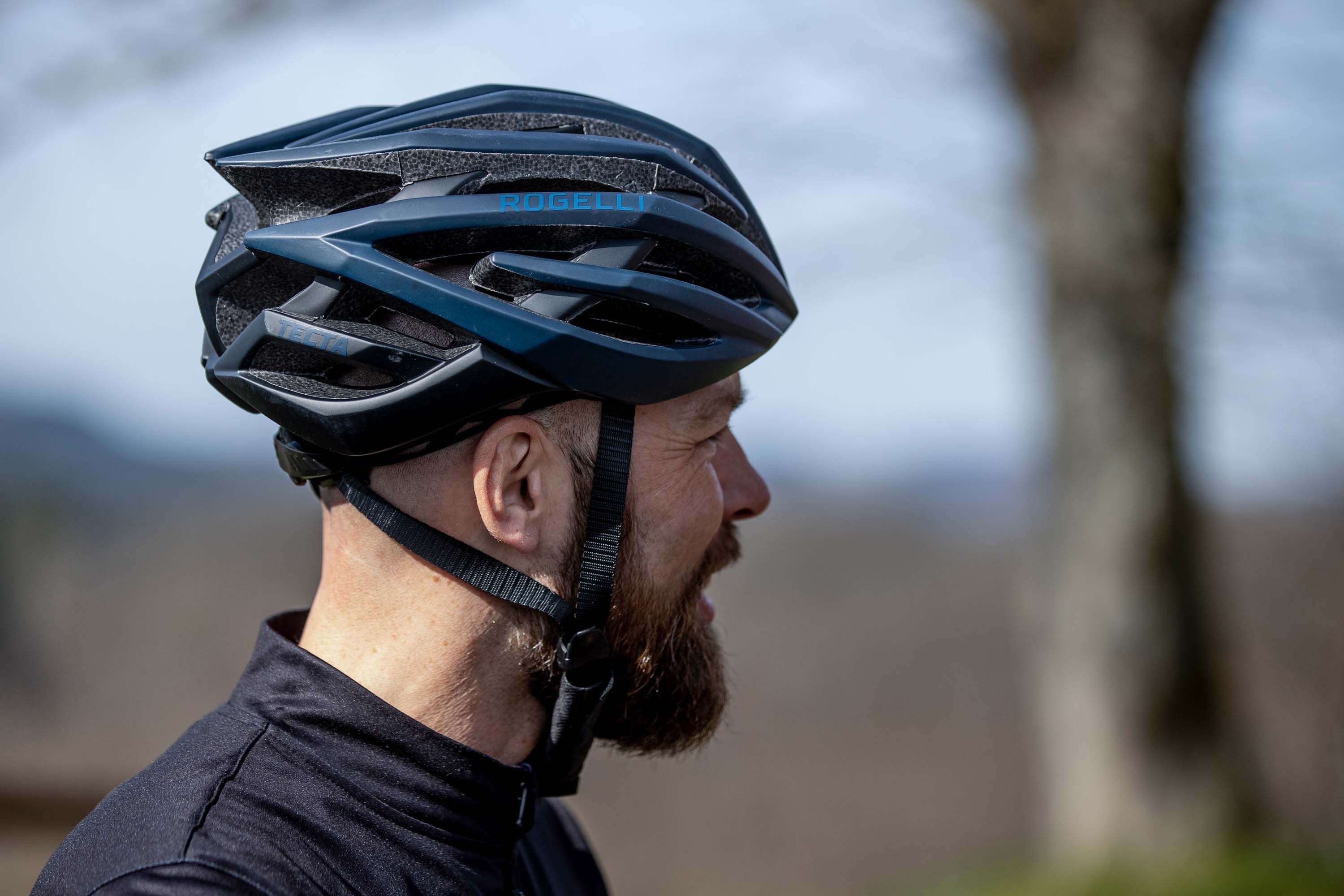 Rogelli Tecta Blue Fahrradhelm