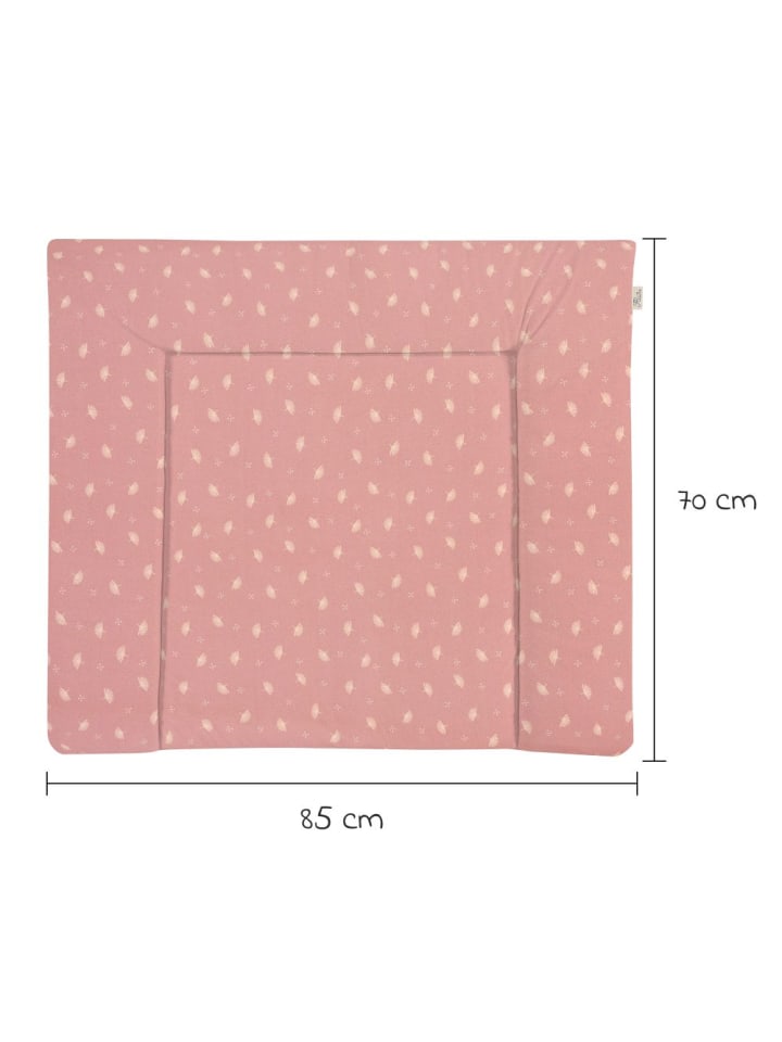 Alvi Stoff-Wickelauflage Jersey 70 x 85 cm - in rosa günstig kaufen onesize