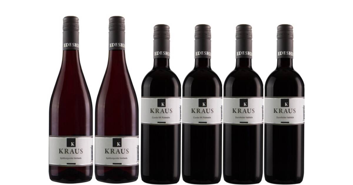 Rotweinprobe lieblich/feinherb 4 von Weingut Karl Kraus günstig bei wein.de kaufen