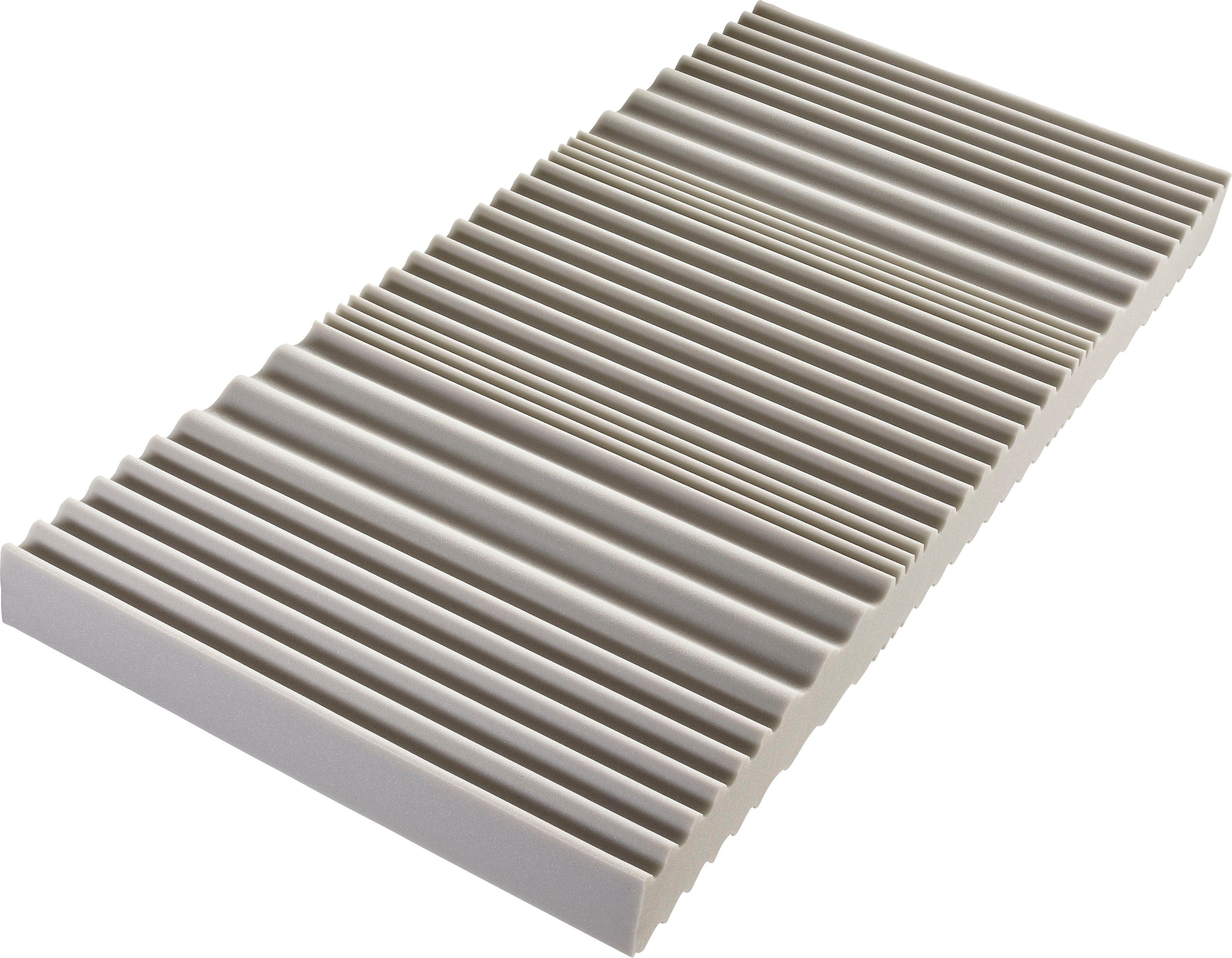 Komfortschaummatratze Mellbystrand, 7 Zonen Wendematratze mit hochwertigem waschbarem Bezug, Älgdröm, 18 cm hoch, ergonomische Matratze in 90x200 cm, 140x200 cm und weiteren Größen
