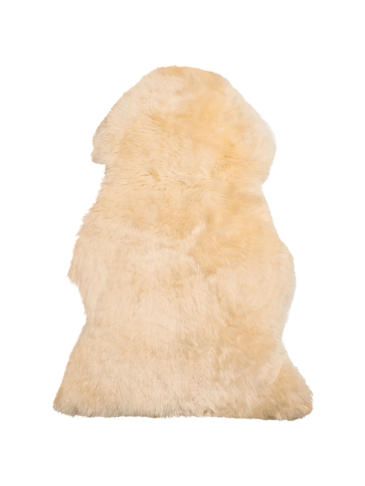 Beliani Schaffell ULURU in Beige - (W) 65 x (H) 8 x (L) 100 cm günstig kaufen onesize