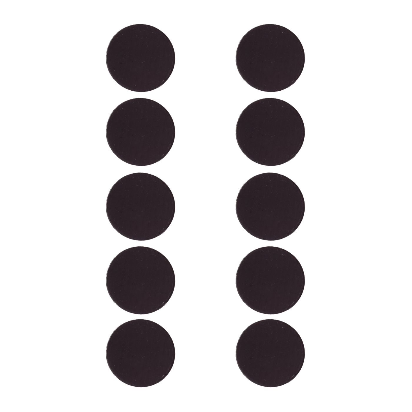 BFP Standard Flachmagnet 10er Set 30mm Schwarz