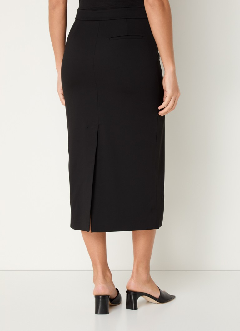 Jupe crayon midi Calvin Klein fendue