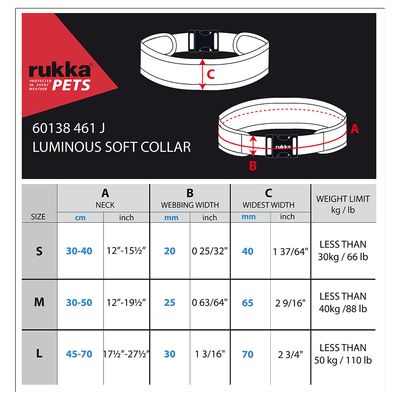 Rukka® Luminous Soft Halsband