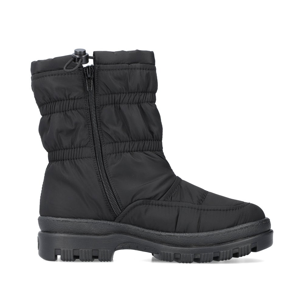 Rieker Damen Kurzstiefel tiefschwarz