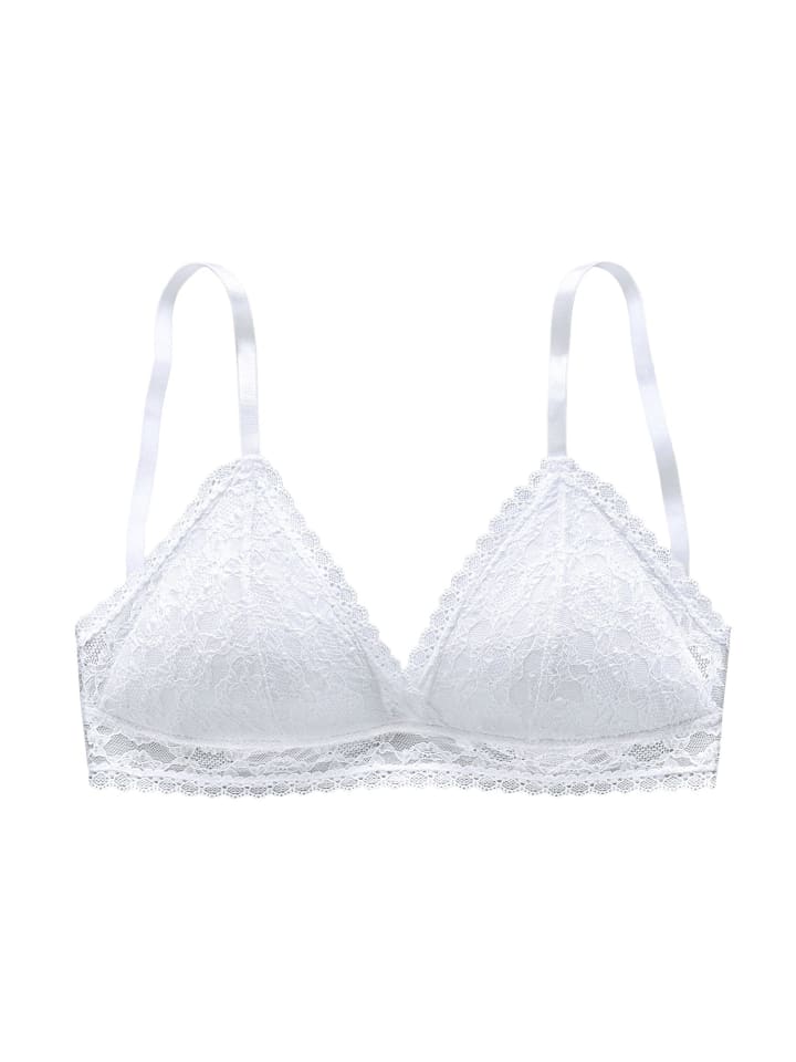 s.Oliver Bralette in weiß günstig kaufen