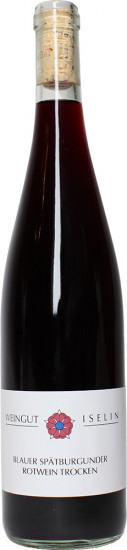 2015 Blauer Spätburgunder Rotwein trocken - Weingut Iselin