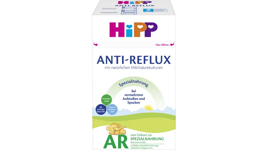 HiPP Spezialnahrung Anti-Reflux Spezialnahrung 600 g