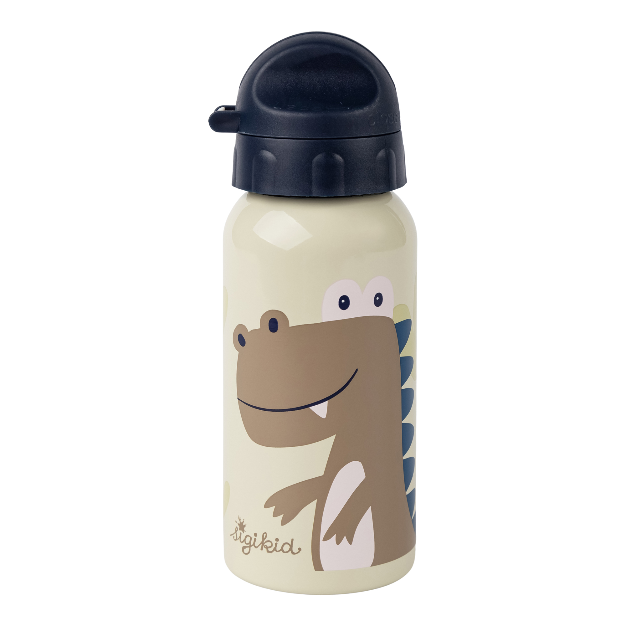 Kinder Set Edelstahl-Trinkflasche und Brotbox Dino