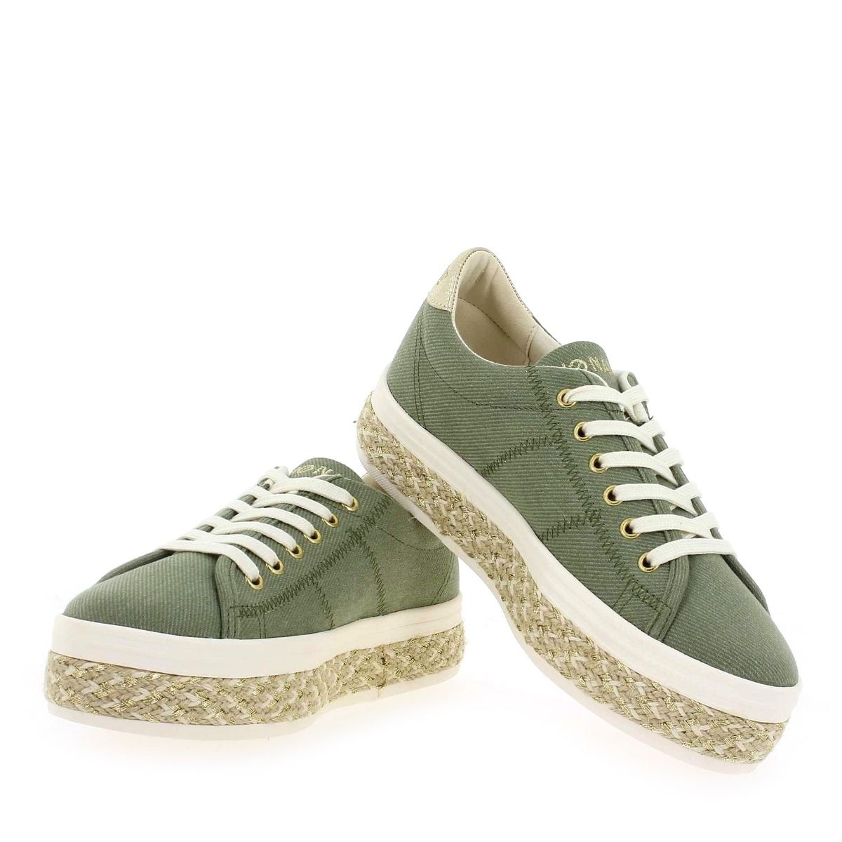 No Name  MALIBU SNEAKER GAMA - Kaki