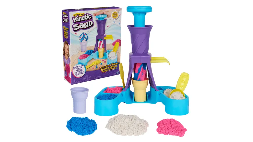 Kinetic Sand Softeis Station