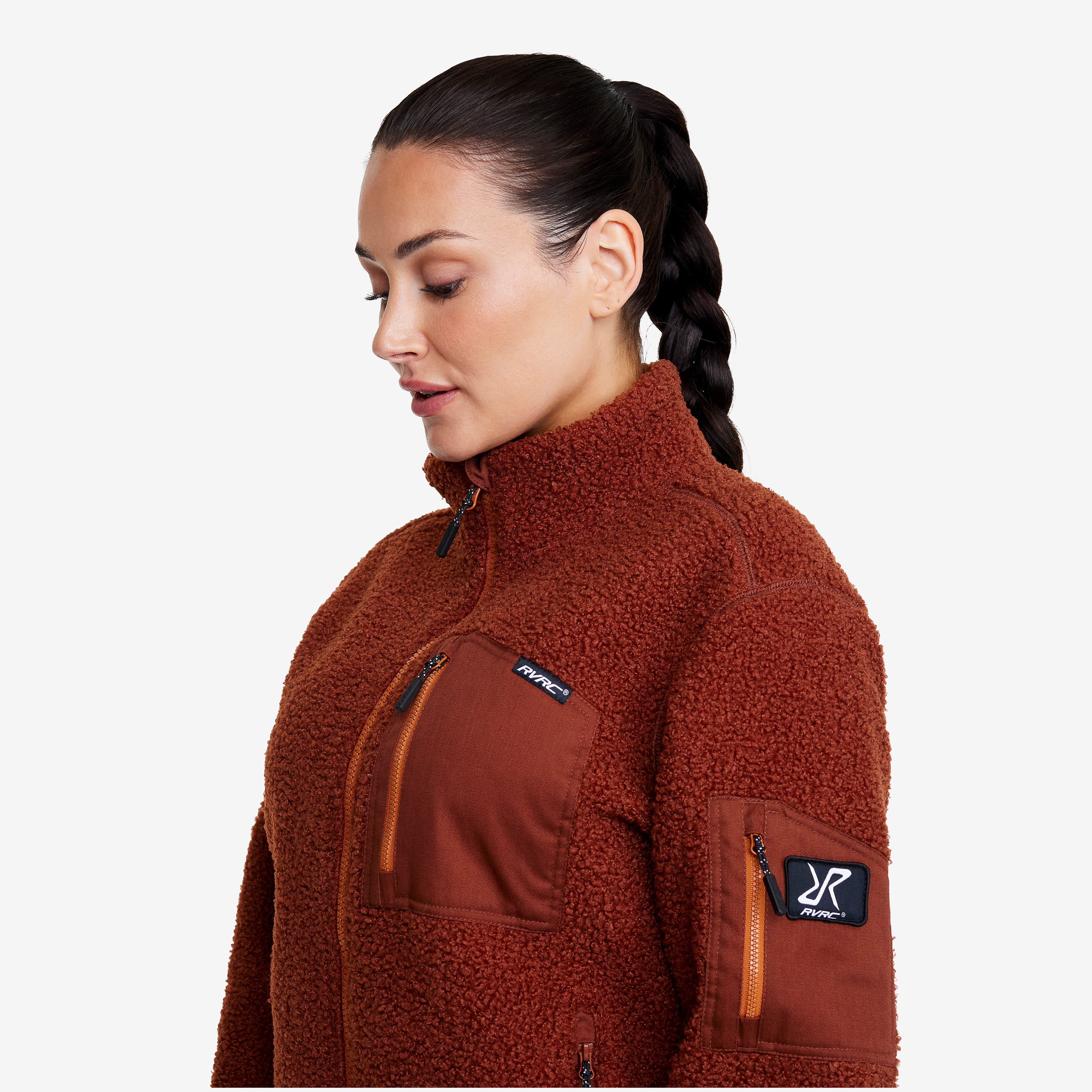 Bigfoot Pile Fleece Femme Smoked Paprika
