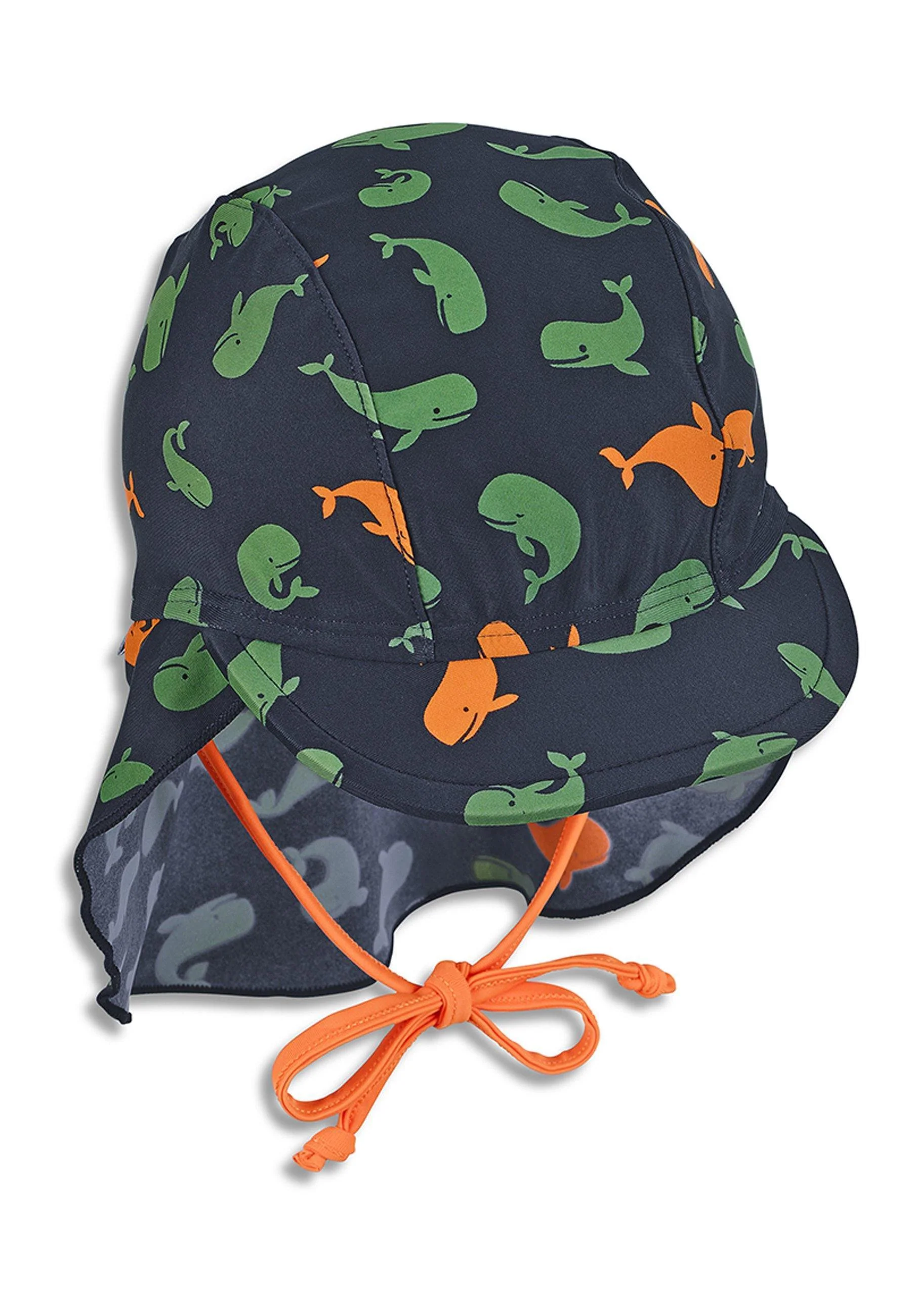 Schirmmütze mit Nackenschutz in Marine