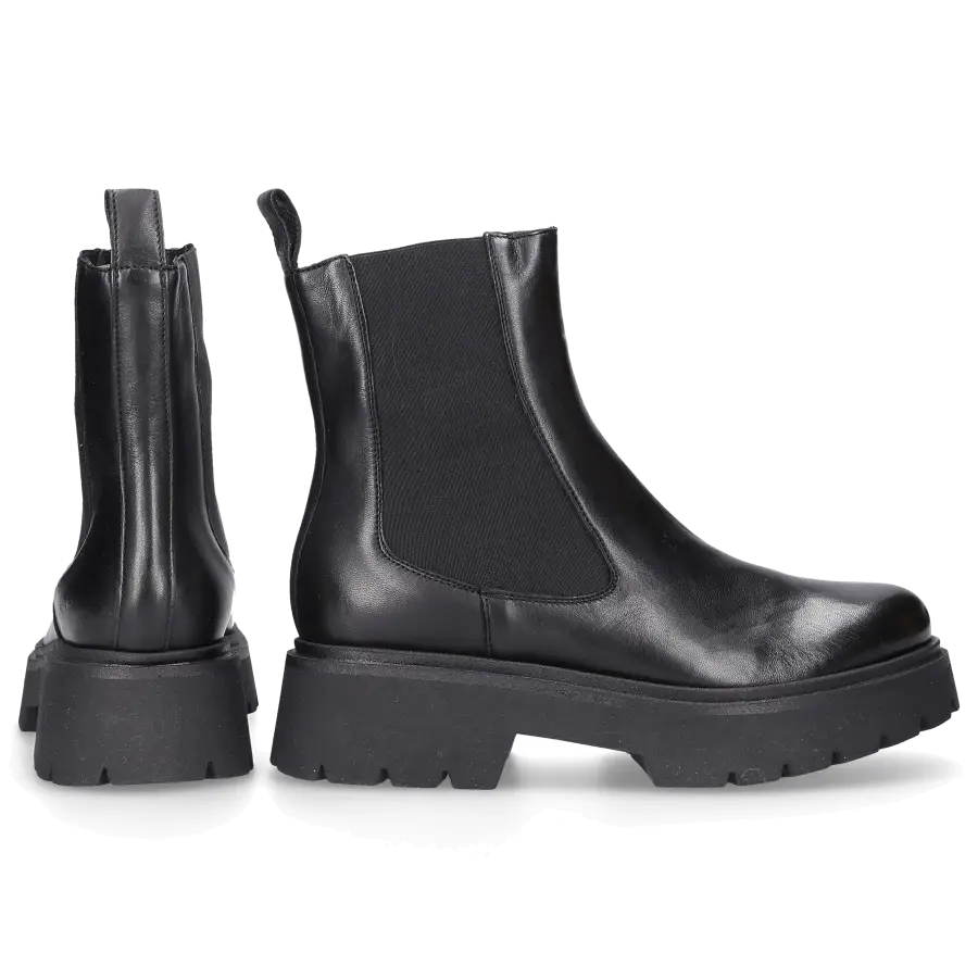 EN AVANT - Chelsea Boots C019 Kalbsleder - schwarz