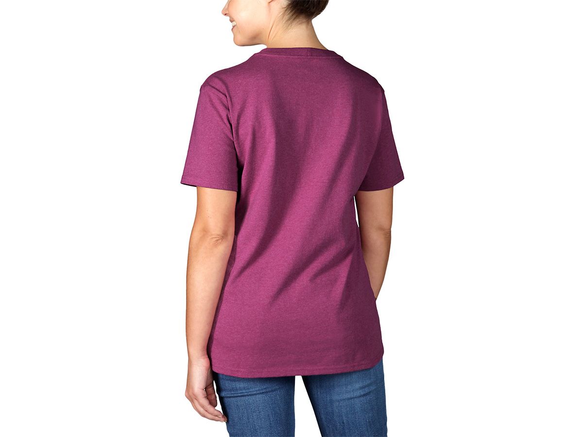 Carhartt TK5738 Magenta Agate Heather Damen T-Shirt