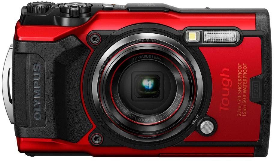 Olympus Tough TG-6 Outdoor-Kamera (12 MP, 4x opt. Zoom, WLAN (Wi-Fi)
