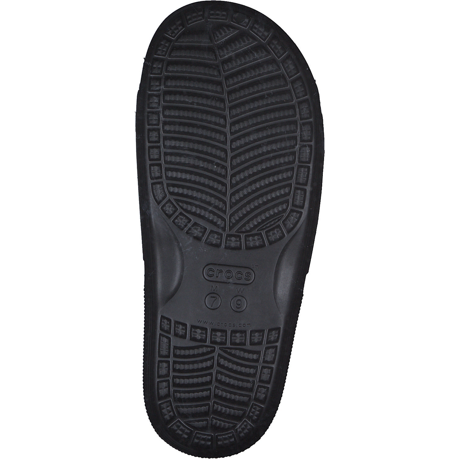 Crocs Classic Crocs Slide 206121 W, Badeschuhe, Damen, BLACK